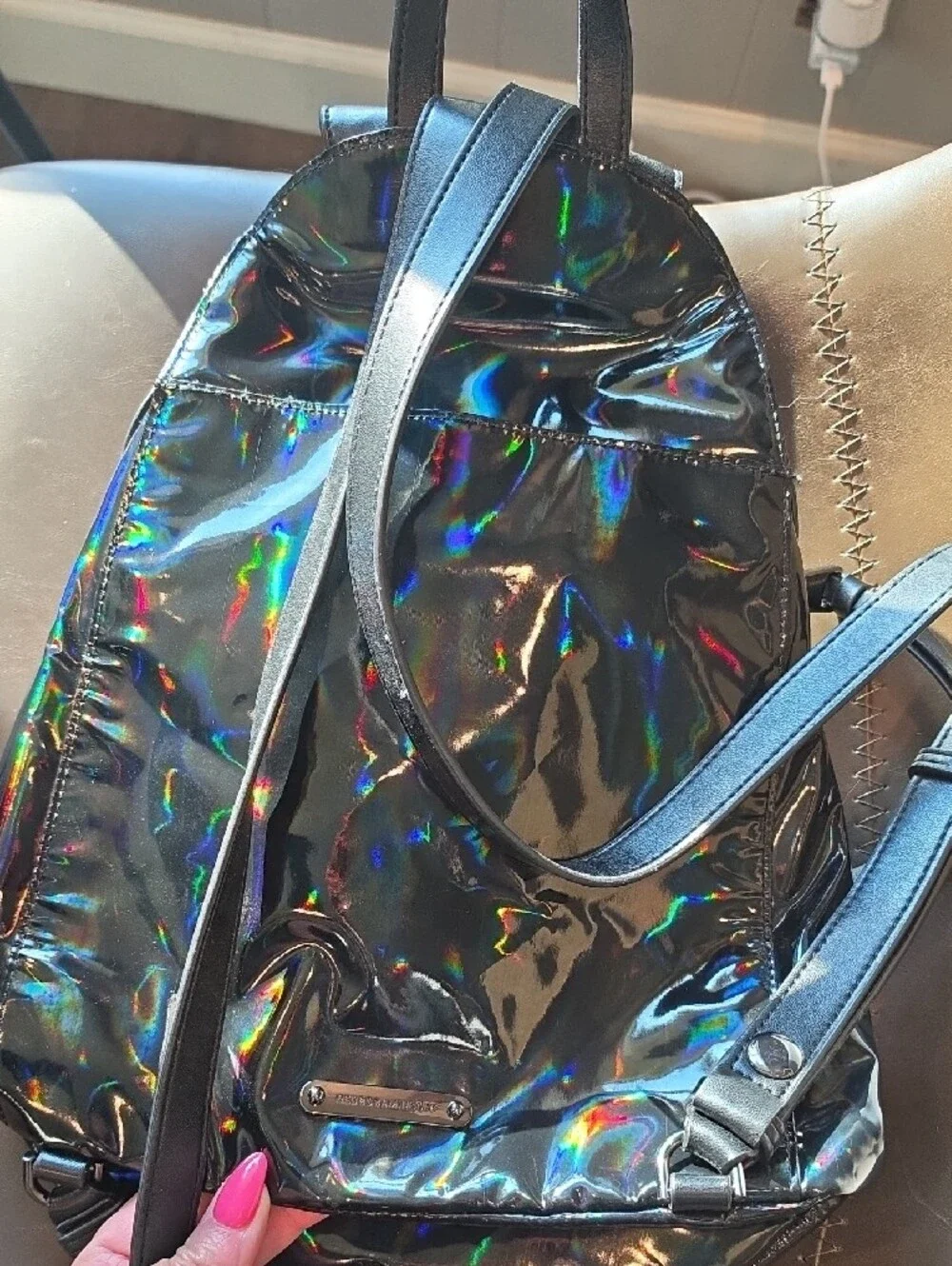 Rebecca Minkoff sleek glossy